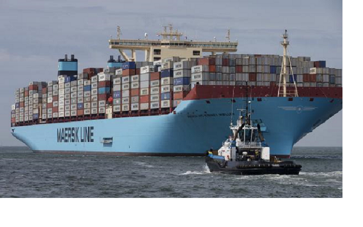 Mol triumph grootste containerschip te wereld foto samsung heavy industries %20%23export%20%23zeevracht%20%23vrachtschip